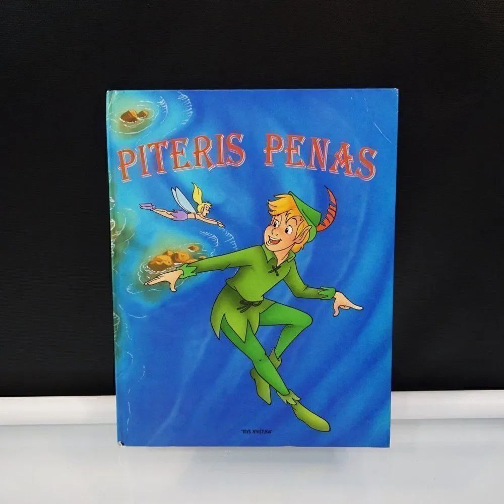 Lithuanian Book J.M. Barri PITERIS PENAS Vintage 1996 Hardcover Oversized 10x13